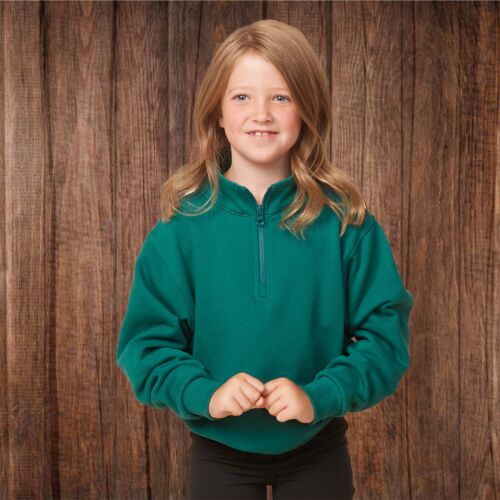 EZ316 Youth Quarter Zip Fleece Pullover Thumbnail